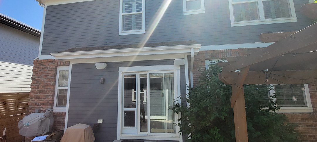 Outdoor living space, gazebo, pavilion,  Denver, Colorado Northfield and Central park neighborhood