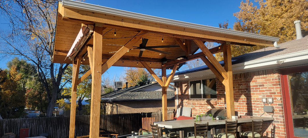 Sutherland Patio Cover and Concrete Countertop in Aurora, CO