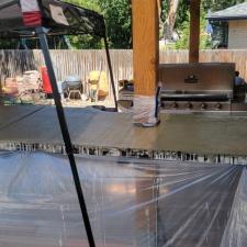 Patio cover countertop